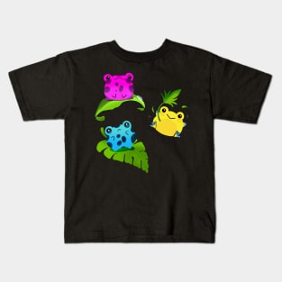 Tropical Frogs Kids T-Shirt